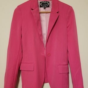Hot pink Ambiance boyfriend blazer M